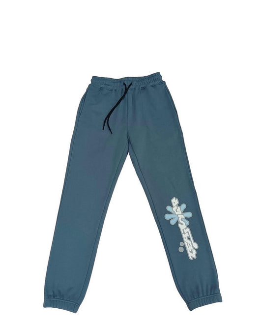 TERANGA BLUE Puff* (Updated design) PRINT  Pullover sweatpants